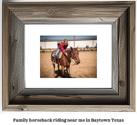 family horseback riding near me in Baytown, Texas